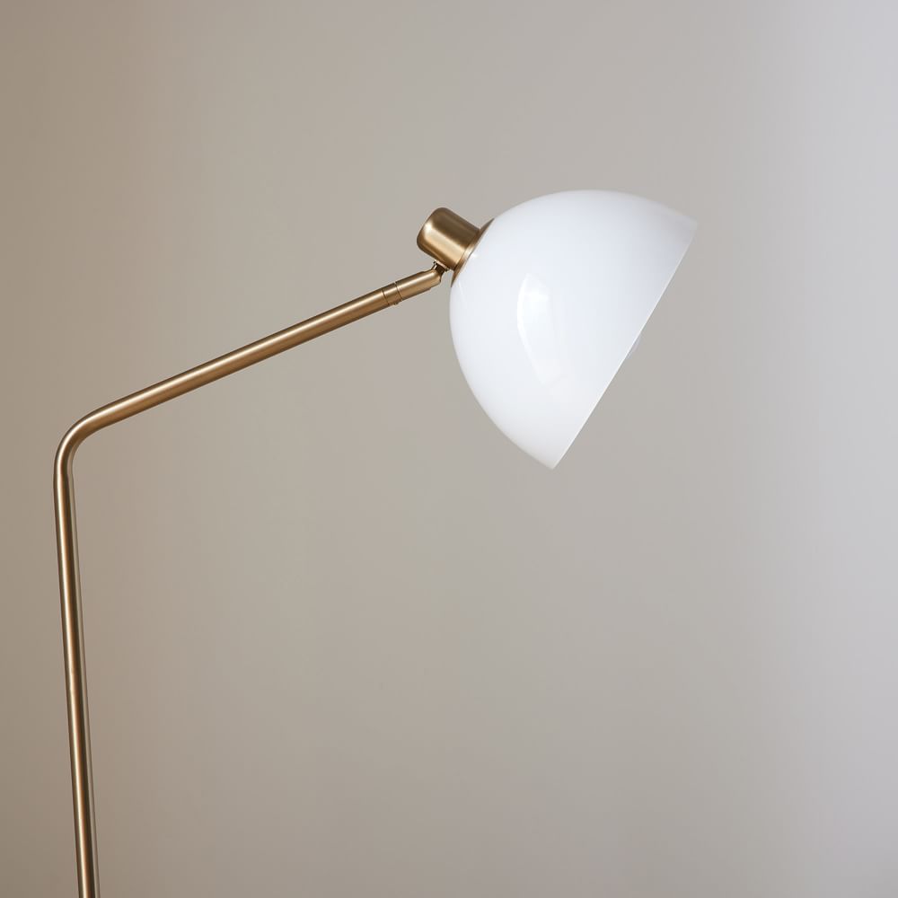 Dish Shade Floor Lamp 126 cm West Elm UK